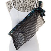 Charger l&#39;image dans la galerie, Black Mesh Post-Surgical Drain Holder – Comfortable &amp; Quick-Drying
