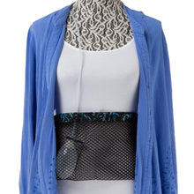 Charger l&#39;image dans la galerie, Black Mesh Post-Surgical Drain Holder – Comfortable &amp; Quick-Drying
