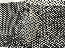 Charger l&#39;image dans la galerie, Shower / Everyday Quick Dry Mesh Post-Surgical Drain Holder Black with White Cotton Trim
